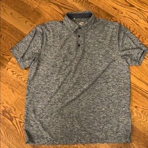 Navy Heather Heat Gear Under Armour Golf Shirt